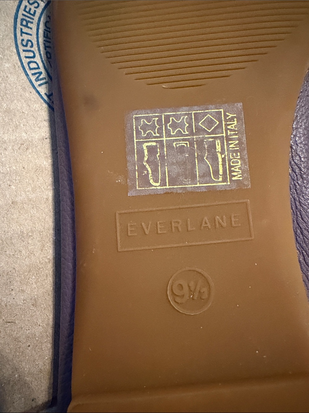 Everlane Leather Ballet Flats in Mauve - Picture 4 of 4